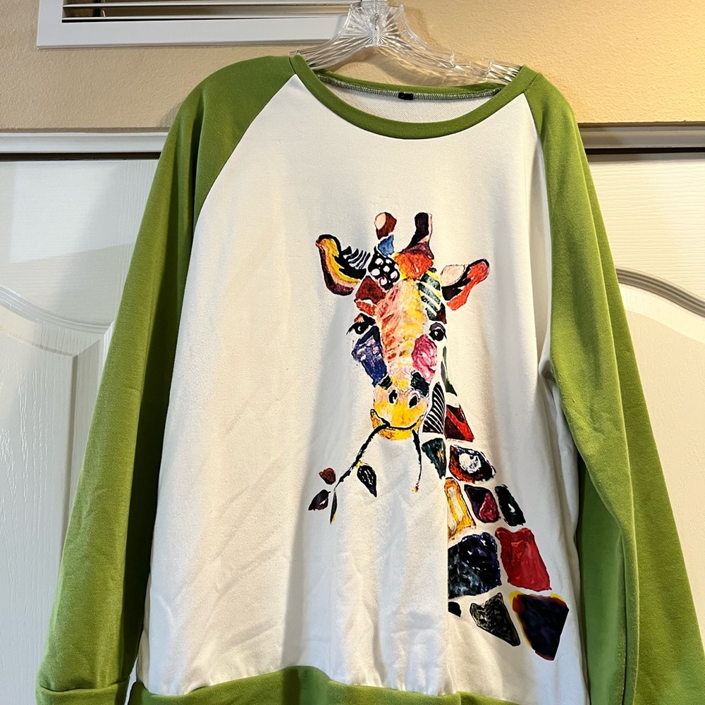 Lands end long sleeve shirt 
Size xxl